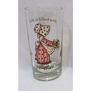 American Greetings 1977 Holly Hobbie Life Glass